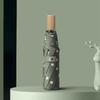 Jinho Japanese Retro Wooden Handle Dual-Use Umbrella