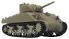 Asuka Model 1/35 Scale US Army M4A2 Sherman Direct Visor with Early Type Suspension Plastic Model AS-002