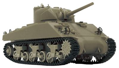 Asuka Model 1/35 Scale US Army M4A2 Sherman Direct Visor with Early Type Suspension Plastic Model AS-002