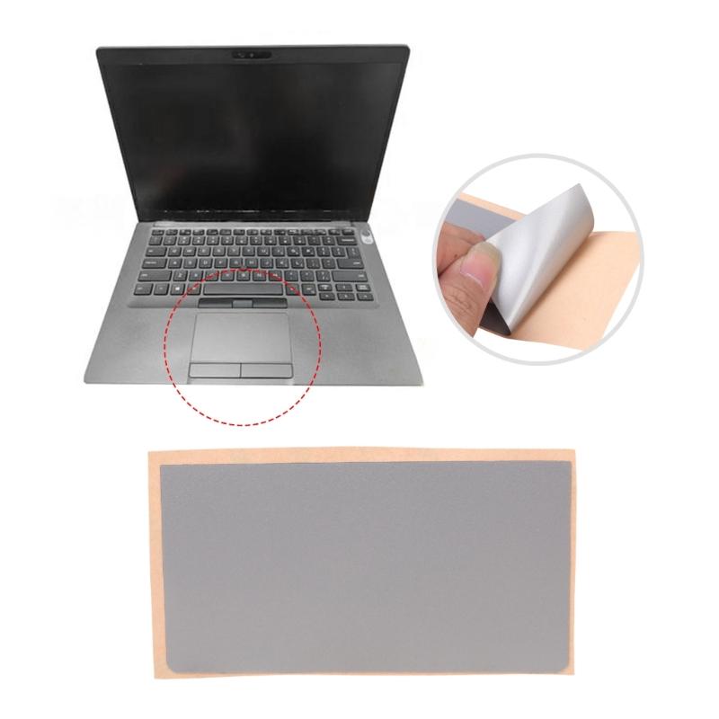 Premium Touchpad Cover Film 2 Pcs Silver Adhesive Backing Recover Your Laptop Surfaces