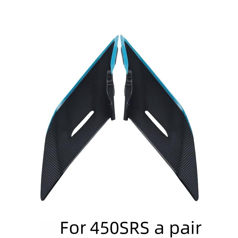 FOR CFMOTO 450SR 450SRS Moto Accessories Side Downforce Naked Spoilers Fixed Winglet Fairing Wings Deflectors Motorcycle Parts
