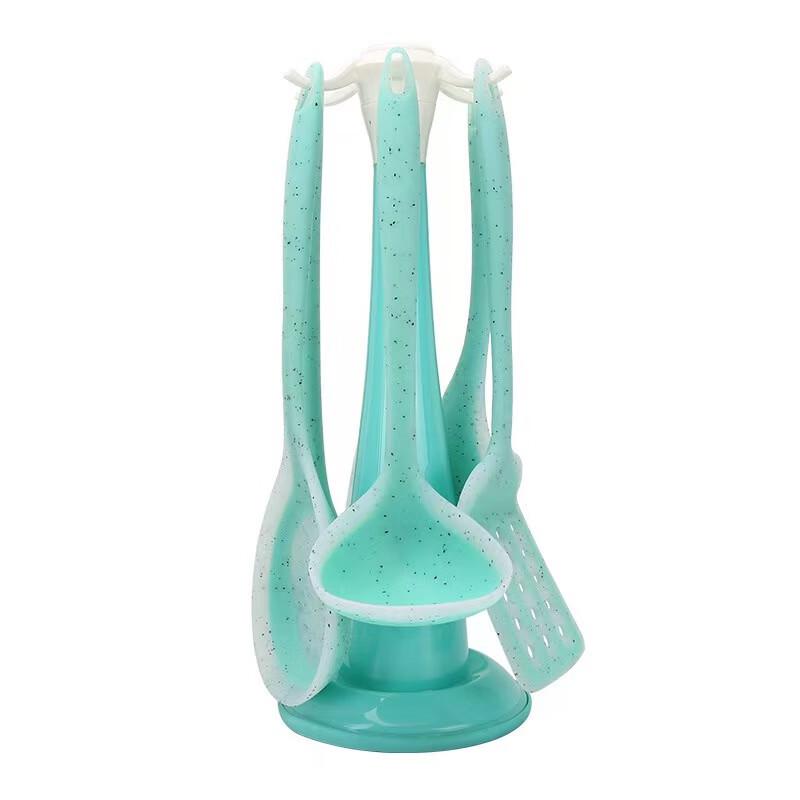 ZISIZ Зеленый силиконовый набор кухонных принадлежностей