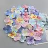 3D Textured Hydrangea Petal Pieces for DIY Hairpin Flower Accessories, Wedding Decor, and Shooting Props.