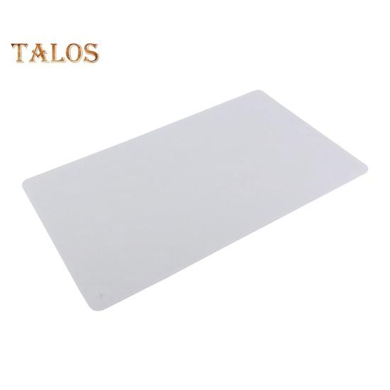 Силиконовый коврик для столовых приборов, термостойкий водонепроницаемый коврик для еды с приподнятыми краями, нескользящий грязеотталкивающий коврик для выпечки для детей, защита столешницы для рукоделия белый