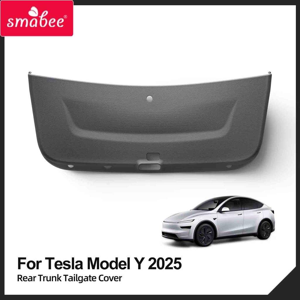Smabee Trunk Tailgate Protection Pad for Tesla Model Y Juniper 2025 2026 (Not Fit RWD Version) Car Rear Trunk Door Anti-dirt Mat