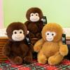 Macaque Nosed Snub Monkey Plush Toy Cute Cartoon Girl Children Holiday Gift Doll