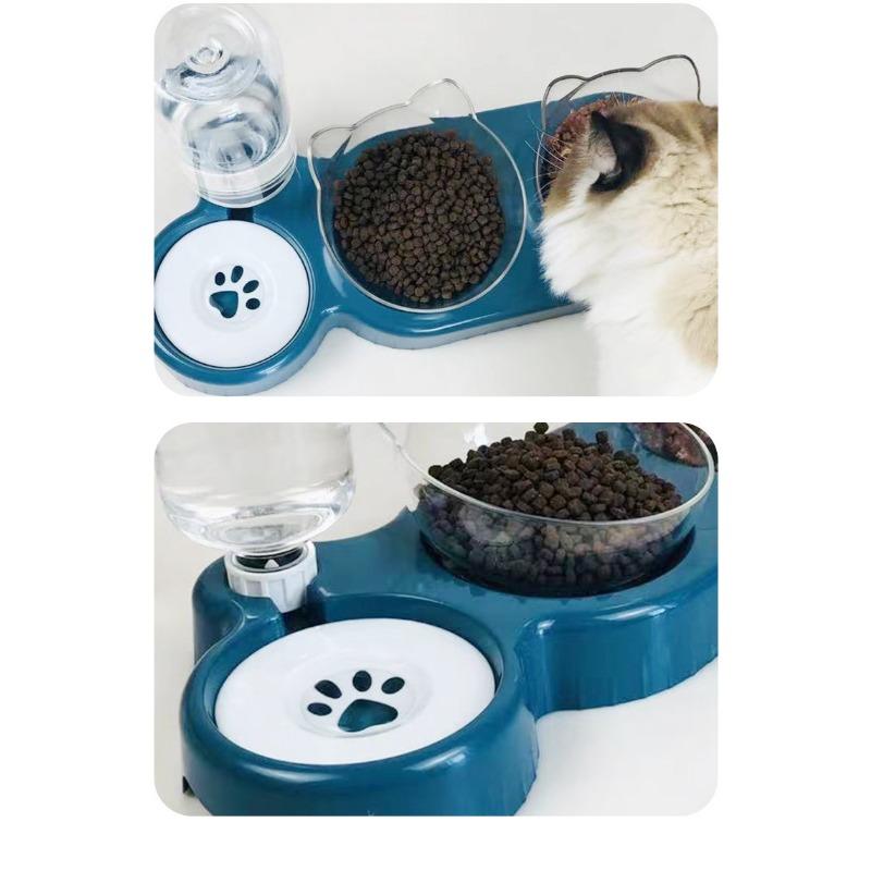 Snail Bowl Cat Bowl Automatic Pet Feeder Drinking Fountain Cat Dog Bowl Cat Bowl Supplies Water Bowl