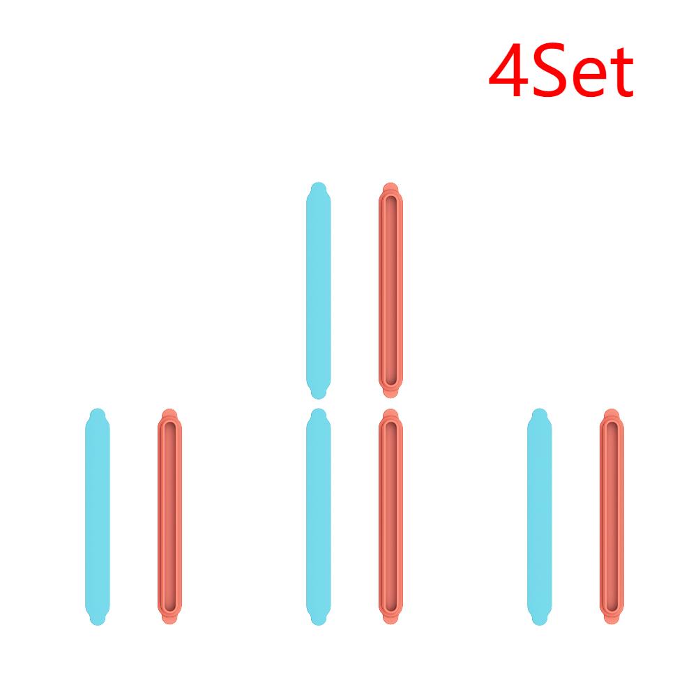 2pcs Dust Protector Decoration Strips Replacement Port Side Plate Dust Proof Pack Silicone Dust Plug for Switch 2 Game Accessory