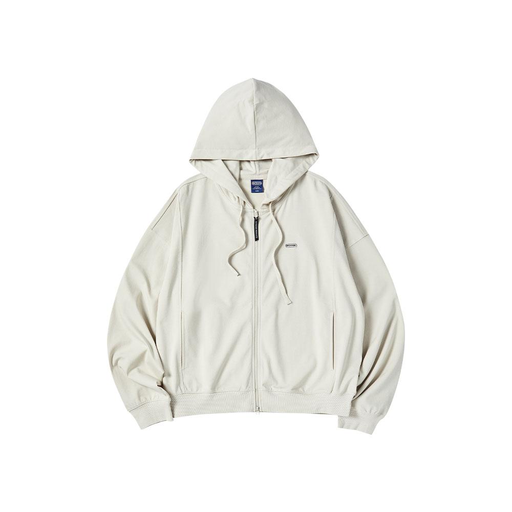 OUTDOOR PRODUCTS Women'S Script Zip-Up Hoodie (Beige)