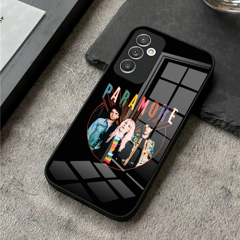 Phone Case For S25 Ultra Samsung S26 S23 S24 Plus S22 S20 S21 Fe A54 A34 A53 A16 Glass Cover COOL Paramore