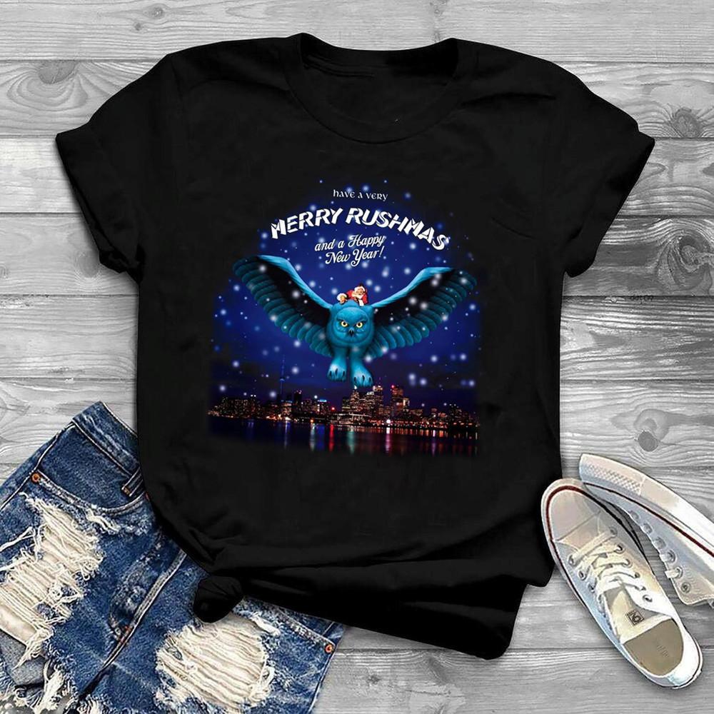 Merry  Christmas RUSH and Happy new year S-234XL Gift Family  shirt  D2018 Unisex T-Shirt M