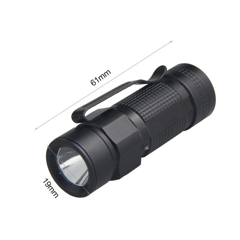 Pocket Mini Portable Led Usb Flashlight Waterproof Small Torch For Hiking Travel