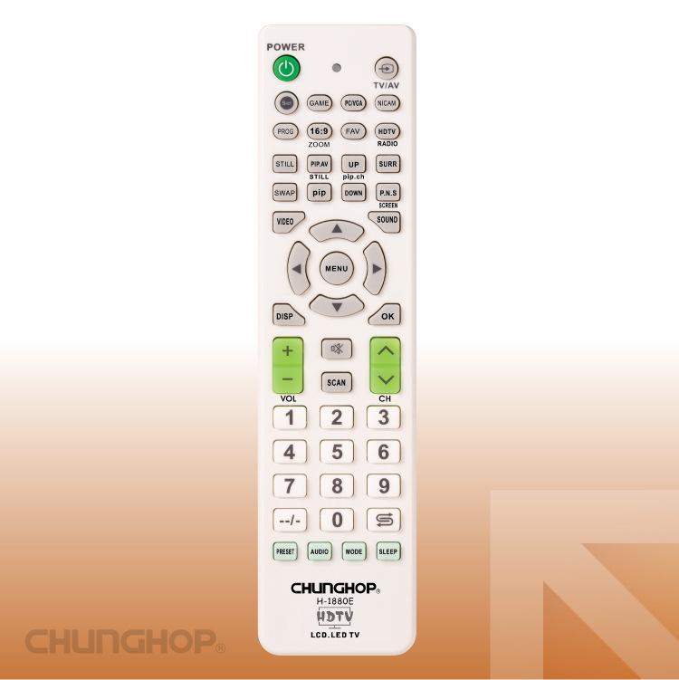Universelle TV-Fernbedienung Englische Version TX-01E Schwarz