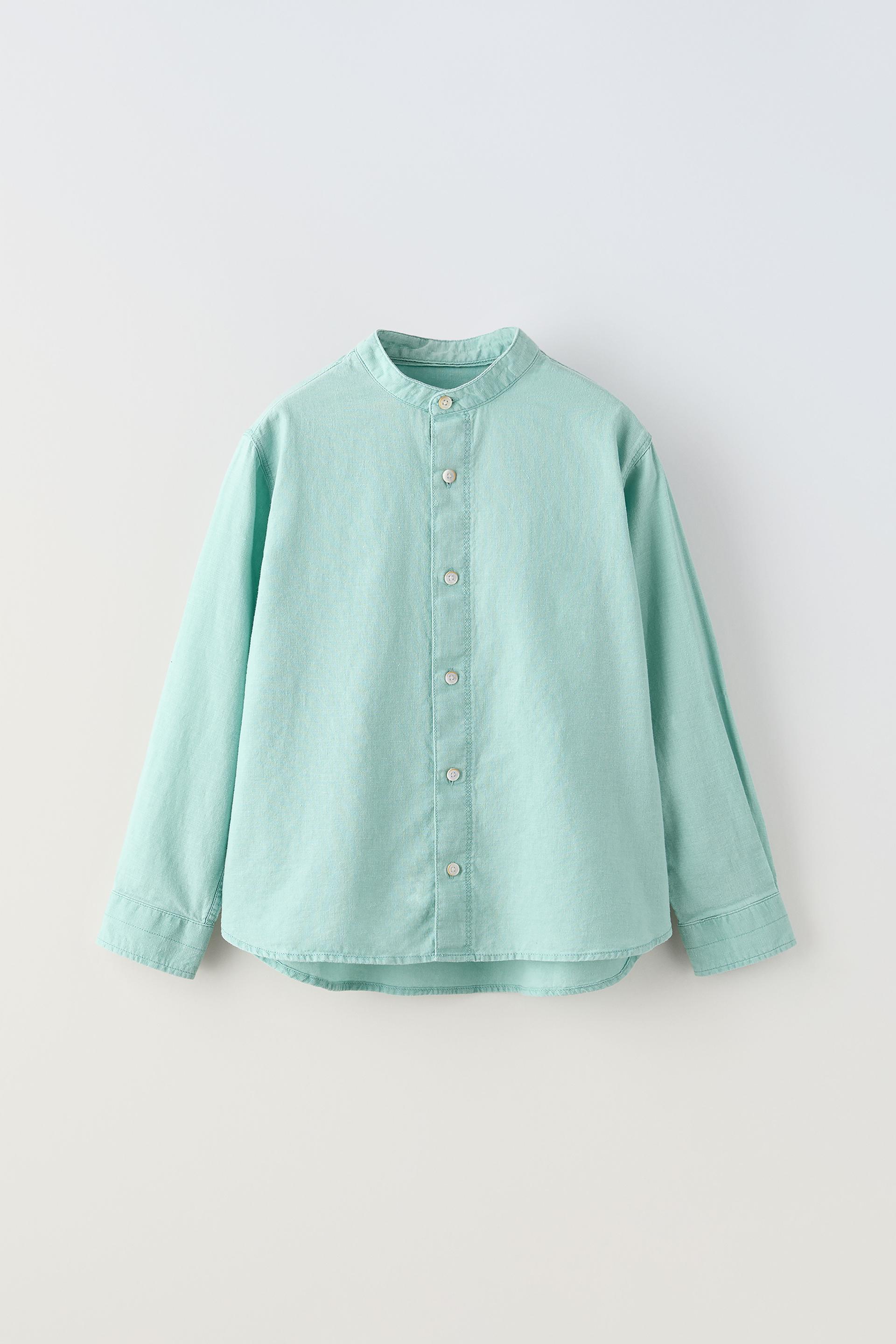 

РУБАШКА ИЗ ХЛОПКА И ЛЬНА