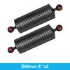 2 x D40mm Carbon Fiber Underwater Float Arm for Diving Tray Housing Video Light/Strobe Buoyancy Floating Ball Mounting (2 PCS)