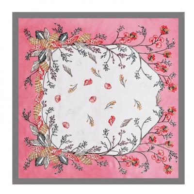 90 * 90 cm Nový hodvábny šál Dámsky jarný a letný dekoratívny šál na opaľovací krém Cestovný šál jesenný a zimný šál Tenká edícia