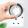 15 Minutes Intervals Timer Plug 2/3-Pin Plug Mechanical Timer Switch  Kitchen Appliances
