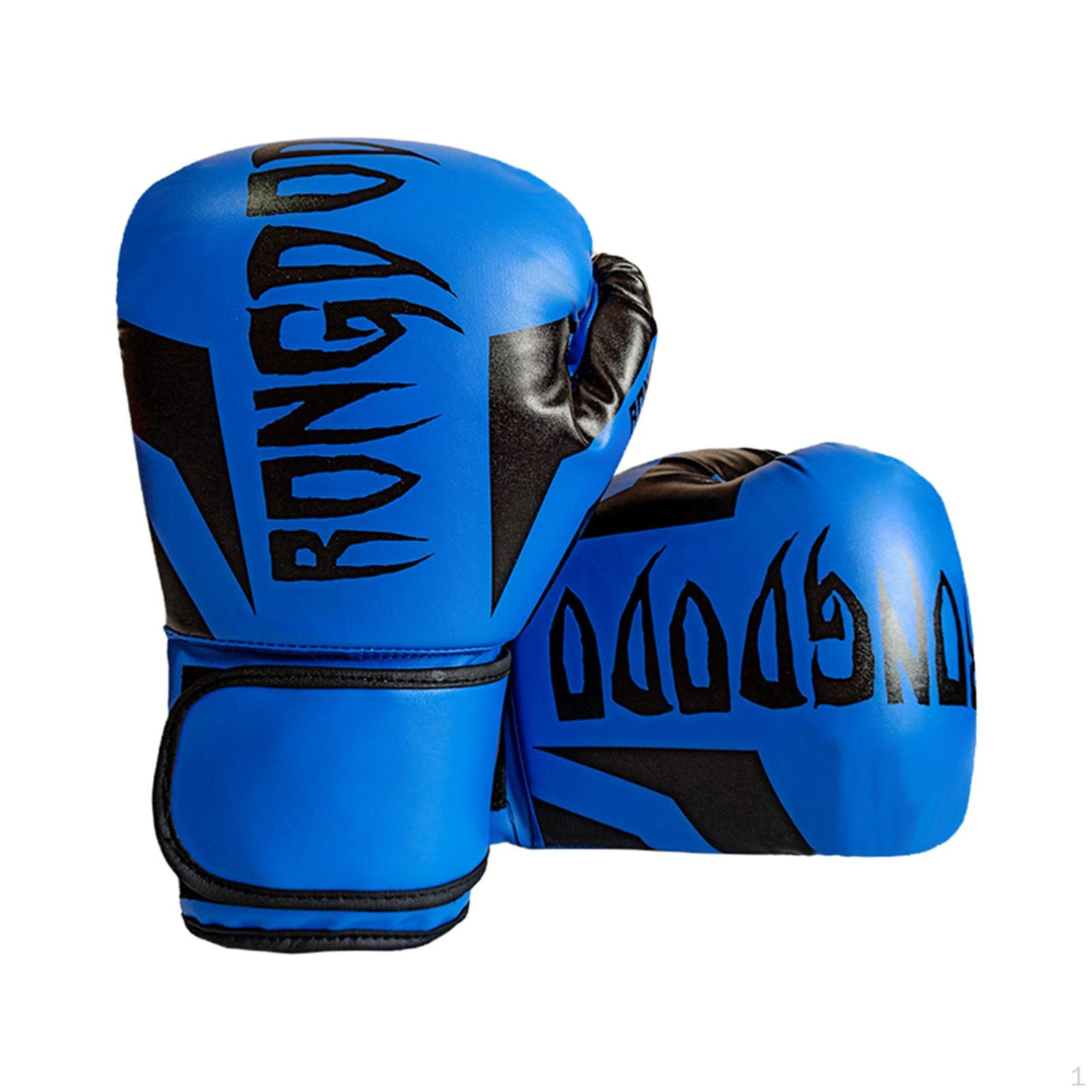 Boys Child Youth Boxing Gloves 6oz, Easy to Use with Support for and Girls Multipurpose nero