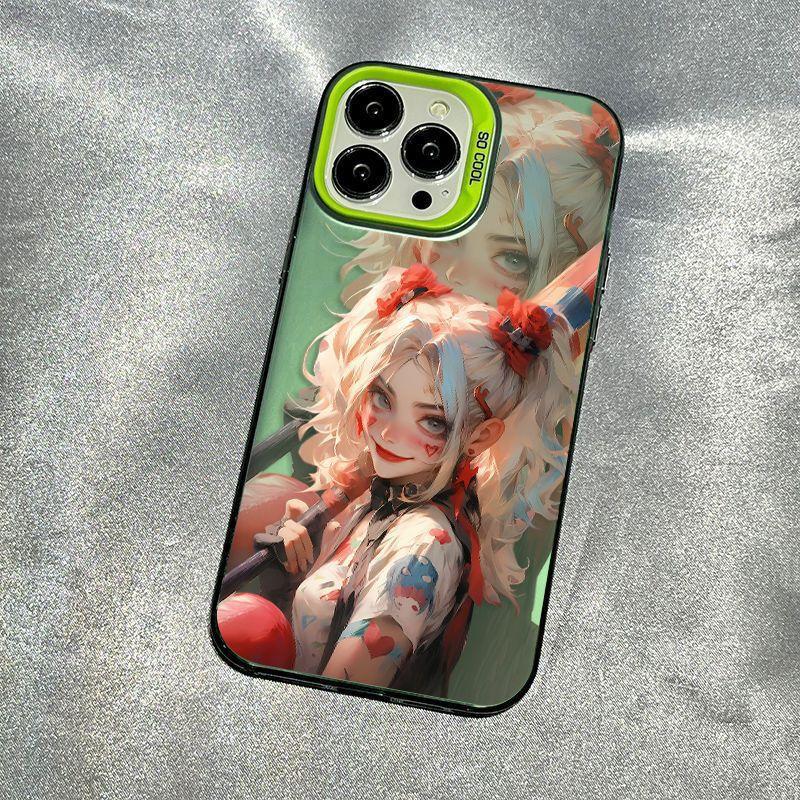 Clown Women's Apple 15/14/13 Phone Case iPhone11/12Promax All-inclusive Xr New Xs Case 78P