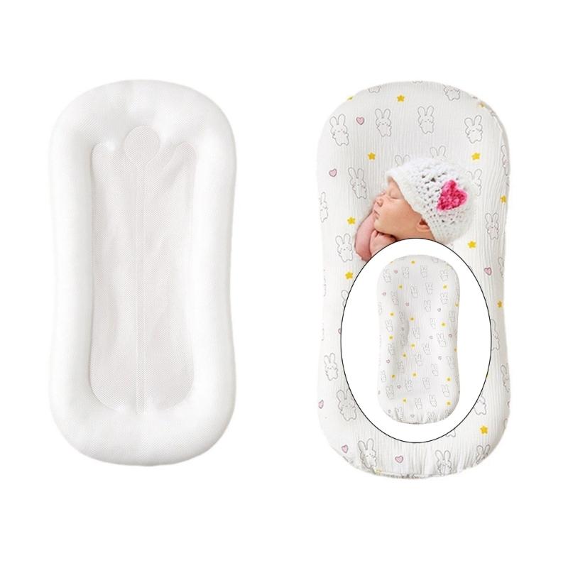 Verstellbare Höhe Säuglingsbett Beistellbett Bettwäsche Leicht und Vielseitig Baby-Wiegenbett Laken Praktisch für Zuhause & Reisen