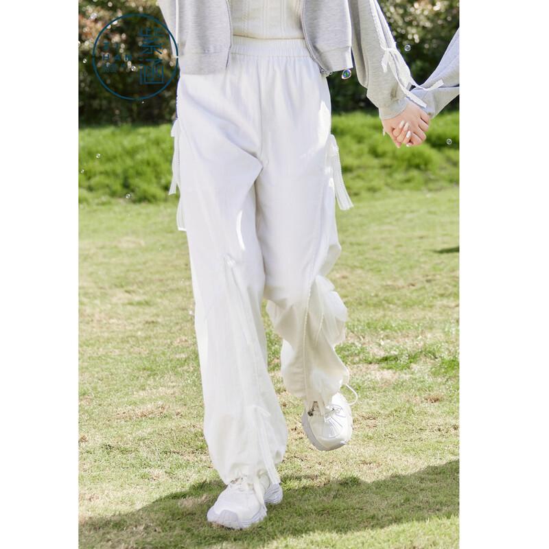 ZIHAN Women's Loose Straight Wide-Leg Pants