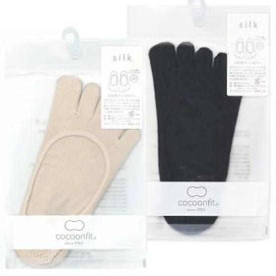 

Silk Foot Covers of Black Five-Toe (Five-Toe Insoles) Set 2 (0759) чёрный