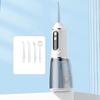 Smart Electric Oral Irrigator Rechargeable Cordless Electric Tooth Flusher Professional with 4 Nozzles Tooth Scaler Braces Care