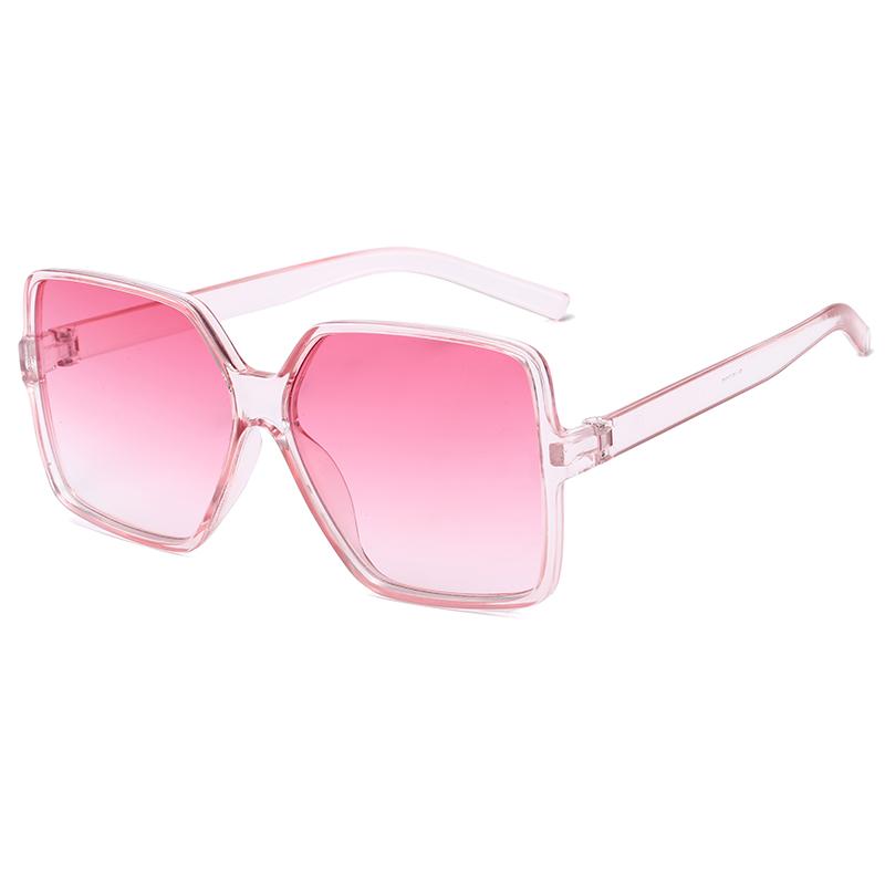 Simple Large Frame Square Sun Glasses Women Men Exquisite Fashion Sunglasses Leisure Travel Party Female Male Eyeglasses