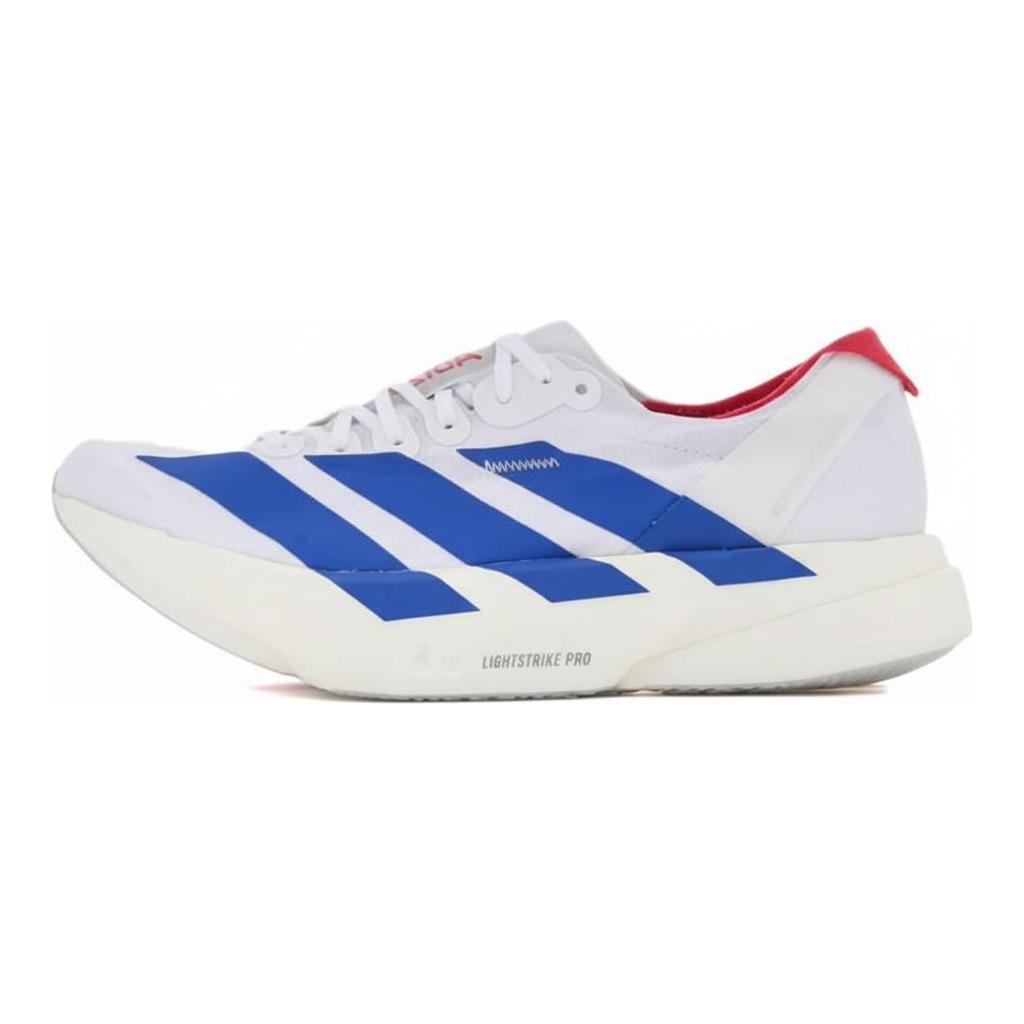 adidas נעלי ריצה קז'ואל Adizero Adios Pro 4 תמיכה לנשים לבן כחול JQ1691