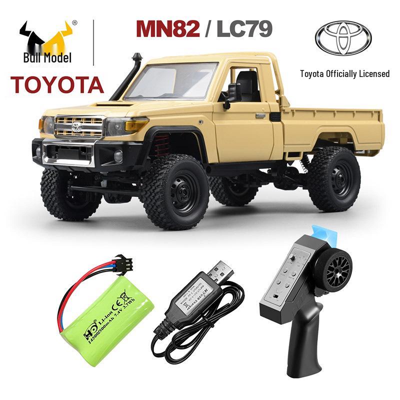 MN82 Toyota Licensed RC Off-Road Pickup Truck – 4WD Remote Control Rock Crawler