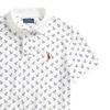 Polo Ralph Lauren Small Pony Logo Embroidered Nautical Print Short Sleeve Polo Shirt Men tops 710790618-001