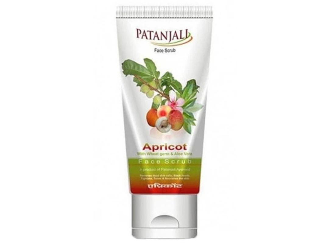 

Face Care Apricot facial scrub with aloe vera Patanjali Apricot Face Scrub