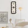 Wozoom 2024 Modern Minimalist Wall Clock: New Red Creative Expression Design, Wall-Mounted for Living Room.