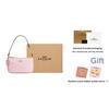 Coach Nolita 19 Classic Logo Metal Hardware Faux Leather Shoulder Bag Small Women Shoulder Bag Blush CW426-IMPO