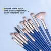 12 plastic handle eye brushes 4 colors optional, makeup brush set brush multi-function full set of eye makeup tools