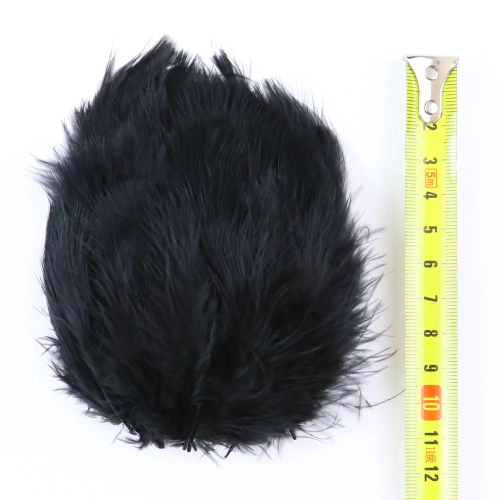 50Pcs Natural Black Goose Ostrich Feathers For Jewelry Earrings Making Diy Dream Catcher Decoration Crafts Plume Accessories
