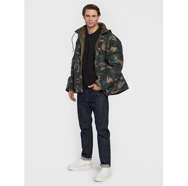 Winter Jacket Zadig&Voltaire Bristol Technical Poly WMOW00331, Green, Loose Fit