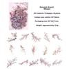 30pcs/set Waterproof PET Plant Flower Theme Stickers For DIY Crafts Scrapbook Photo Notebooks Album Decoration