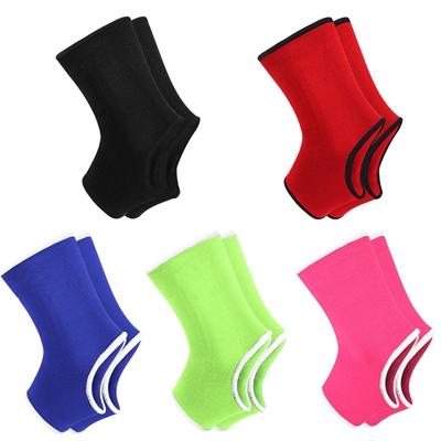 Boxing Ankle Support Muay Thai Foot Brace Guard Boxing Pains Relief Protector Elastic Breathable Compressions Sleeve