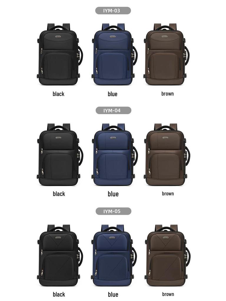 Customizable Logo Business Laptop Backpack: Multi-functional, Large Capacity, Travel-Friendly with Breathable Back Pad