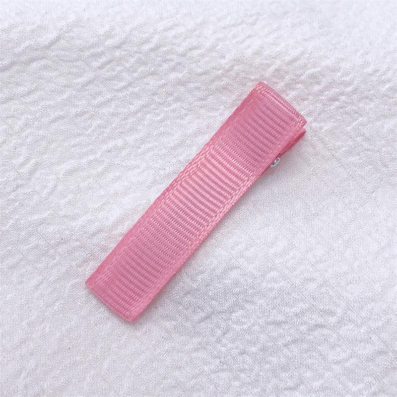 Kinder Entenschnabel Haarspange, Halb-umwickeltes Stoffband, DIY-Zubehör