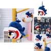 Cute Shark Keychain Plush Toy With Pull String For Kids And Collectors