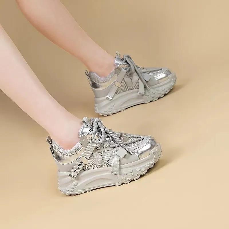 Shoes For Women The New  Platform Shoes Increase Women Shoes Fashion Thick Bottom Luxury Casual Sneakers  De Mujer