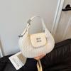 Crescent Solid Shape Color Single Shoulder Crossbody Bag Handbag Fashion Women