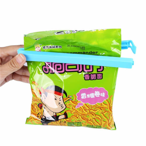 CCINEE Bag Closure Clips, Sealing for Food Storage, Moisture-Proof, Keeps Food Fresh, Prevents Oxidation, and Storing Snacks In the Kitchen, Durable,