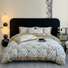 High-End Abraded 4Pcs Set Of Pure Cotton Thickened Light Luxury Cotton Super Soft Bedding Direct Sales