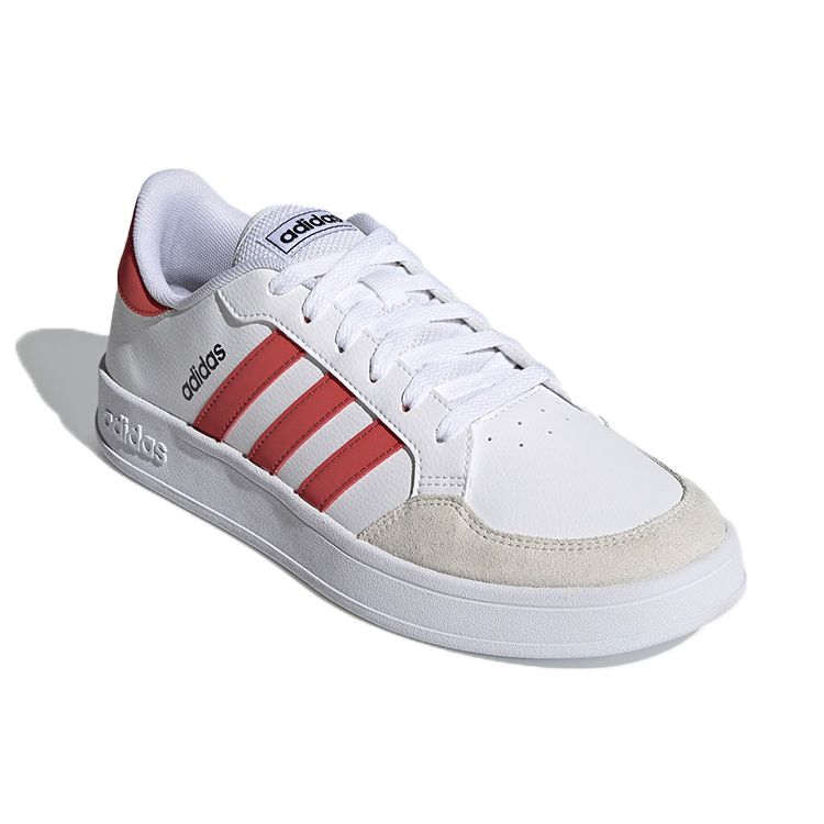 Adidas Neo Low-Top Skate Shoes Unisex Sneakers White Red FZ1838