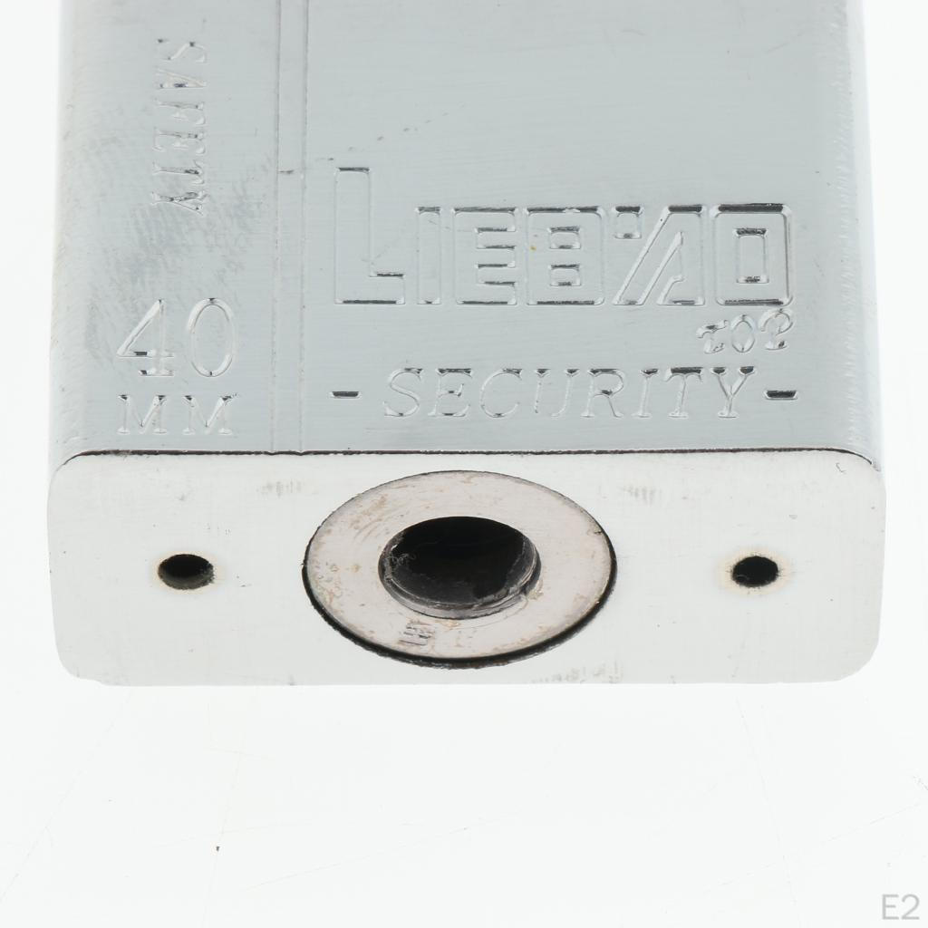 Safety Security Padlock Lock Keyed Shackle 10 Sizes