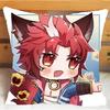 Arena of Valor Honor of Kings Bai Li Xuan Ce Pillow and Pillowcase Cushion Cover Double Sided Print Plush Throw Pillows 40x40cm