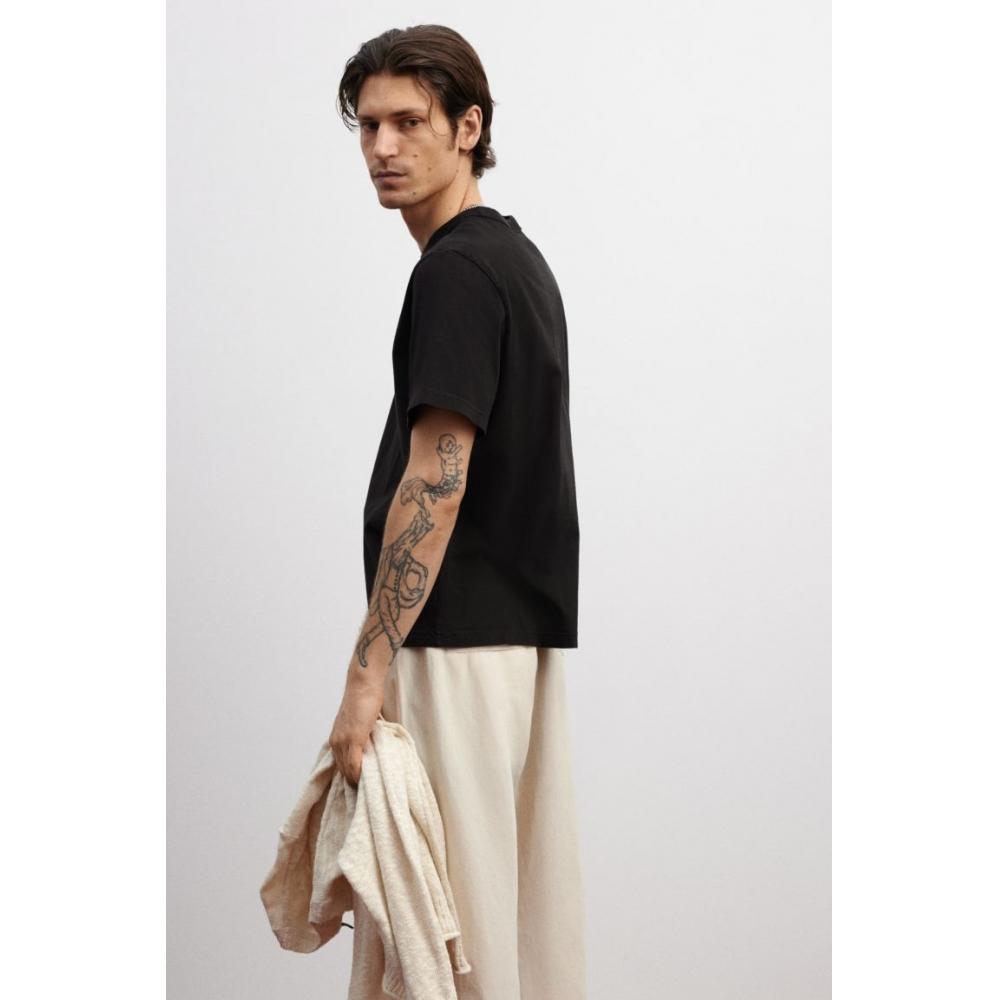 H M T sHirT Regular fiT Black